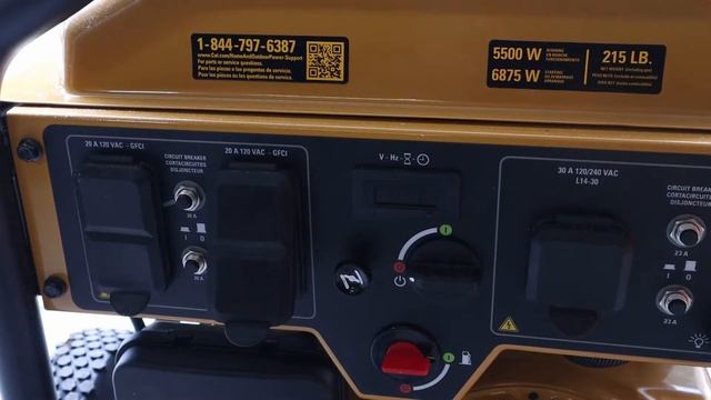 Cat RP5500 Generator Review | 5,500 Watt Portable Generator