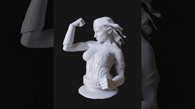 Fanart Wonder Woman Sculpt for 3D printing