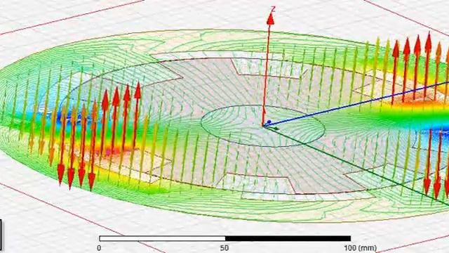 SR-Hub motor Ansys Maxwell Simulation 3d (Magnetic Potential Vector - Wb/m) - 9
