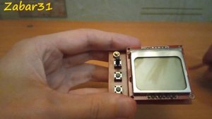 DIY Часы на экране Nokia 3310 и Atmega8