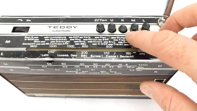 ITT Schaub-Lorenz Teddy Automatic Radio Play Test смотреть онлайн