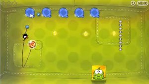 Детская ИГРА как Мультик Ам Ням – Перережь веревку или Cut the Rope. Серия [2]