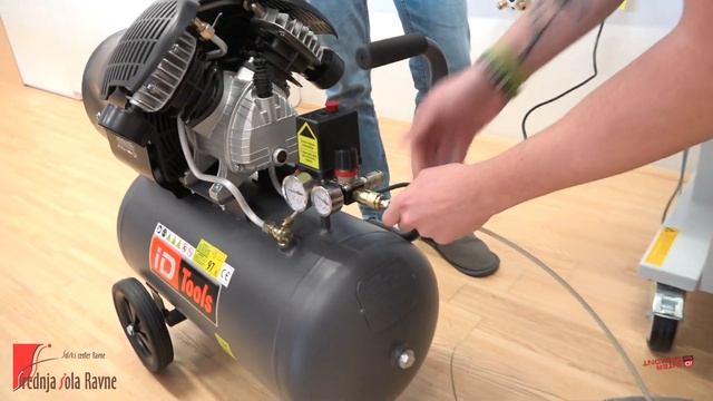 Kompresor 24L ID Tools KO-24, 50L ID Tools KO-50 - INTER DISKONT смотреть онлайн