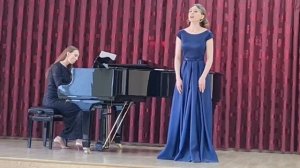 Ульяна Горбач. Дж.Паизиелло. Ариетта из оперы "Прекрасная мельничиха"