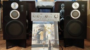 Усилитель Luxman L-510 (1981г.в.) и акустика Technics SB-6 (1981г.в.)