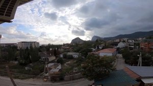 Аурелия Судак Вид из окна. Корпус 1 4 и 5 этаж.