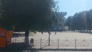 Черкассы троллейбус. Поездка по городу Черкассы на троллейбусе №3. От улицы Пушкина к Ж/Д Вокзалу