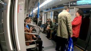 Новинка! Метропоезд Москва 2019 (81-765.4/766.4/767.4) на Калужско-Рижской линии метро.