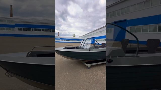 Цена в конце видео  Неман - 480 DCM с палубой Фиш в наличии на производстве @WYATBOATS