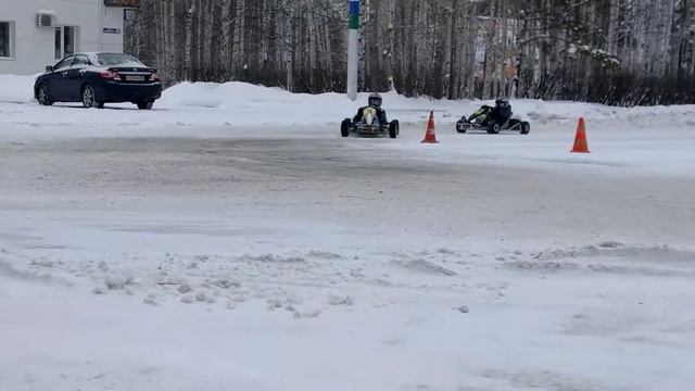 Новогодний заезд в картинг-клубе г.Урай