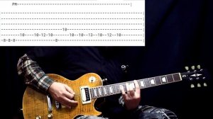 Играем Riff Walk this Way - Aerosmith. Разбор с табами!