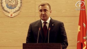 Алексей Дюмин ознакомился с работой «Сплава» и наградил его сотрудников