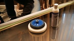 Полировка стеклянного стола в отеле Marriott, Арбат | Glass Gloss