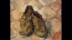 Vincent van Gogh. Een paar schoenen // Винсент ван Гог. "Башмаки"