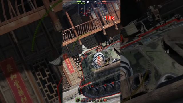 T110E3, Жемчужная река, 10K урона#shorts #wot #worldoftanks смотреть онлайн