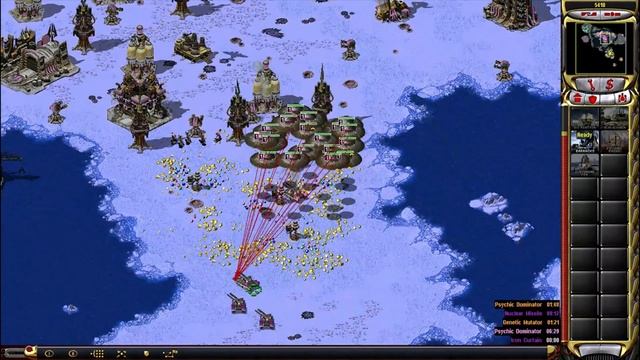 Be One With Yuri | Yuri's Revenge | 7 vs 1 + Superweapons смотреть онлайн