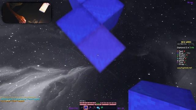 КЛАВИАТУРА + МЫШКА АСМР БЕДВАРС МАЙНКРАФТ 1.8.9 #bedwars #hypixel #asmr #АСМР