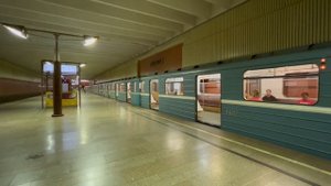 Электропоезд 81-717/714.5М «Номерной» на станции «Волжская»