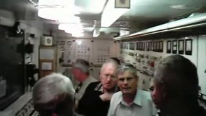 Машинное отделение на теплоходе Феликс Дзерджинский
