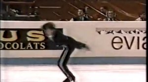Kurt Browning (CAN) - 1989 World Figure Skating Championships, Men's Free Skate