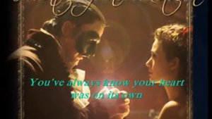 Phantom of the Opera-Learn to be Lonely+Lyrics