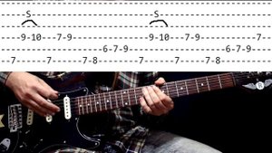 Разбираем рифф Ariel - Rainbow! Подробно с табами!