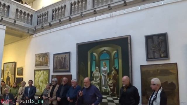 Открытие и видео обзор выставки ВЕСНА 2022 в Союзе художников Санкт-Петербурга #art_events_rs смотреть онлайн