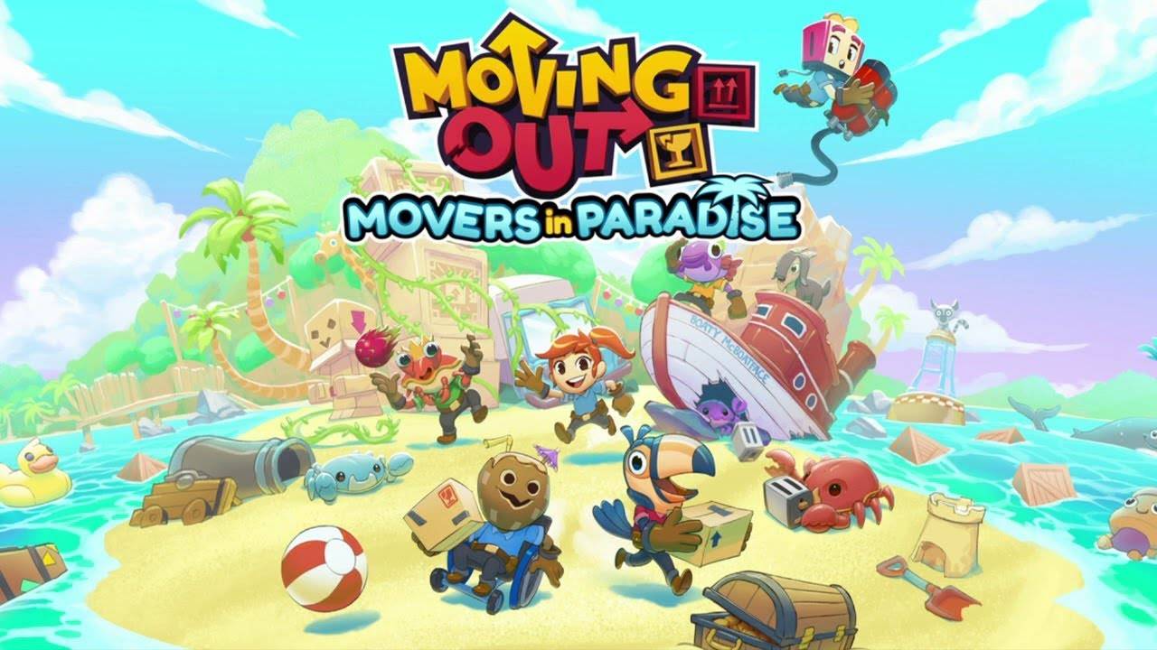 Грузчики _ DLC Movers in Paradise часть 1 _ Белка, Monster и Перчик