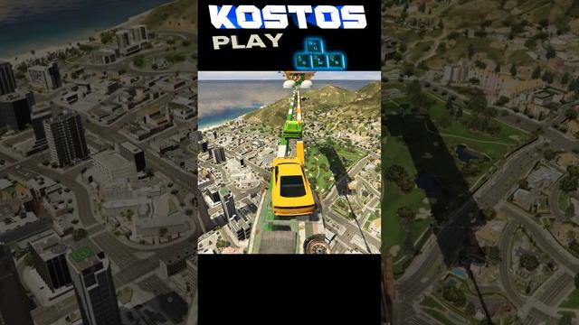 ПИХНЯ НА ПАРКУРЕ ЭТО НОРМАЛЬНО #gta #гта #kostos_play