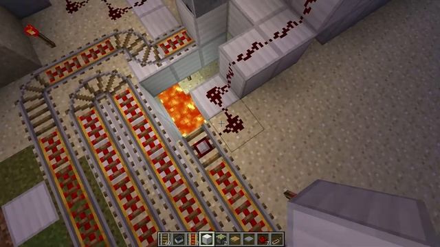 Изобретения в Minecraft. Усложненная версия скрытой двери смотреть онлайн