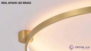 REAL AP26W LED BRASS | БРА