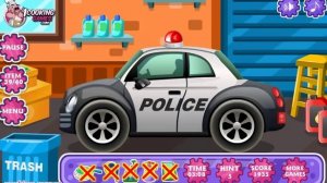 Мойка полицейской машины Wash police car 2