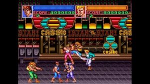 Играем в Mighty Final Fight и в Double Dragon (Белка и Monster)