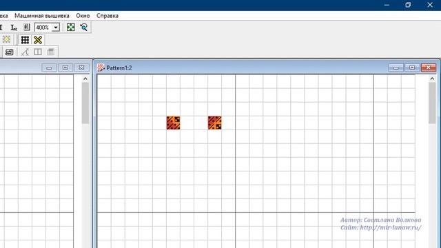 Программа Pattern Maker v4 Pro — как нарисовать 3/4 креста
