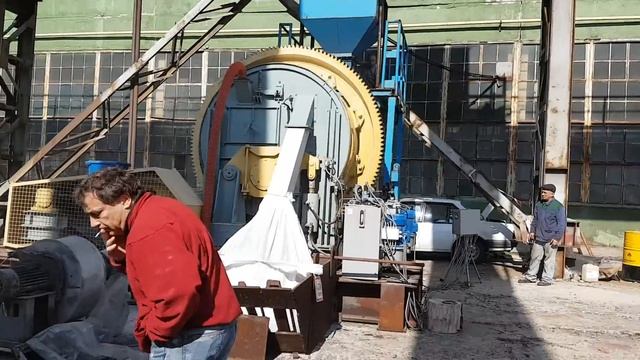 Барабанно-валковая мельница БВМ 1,8