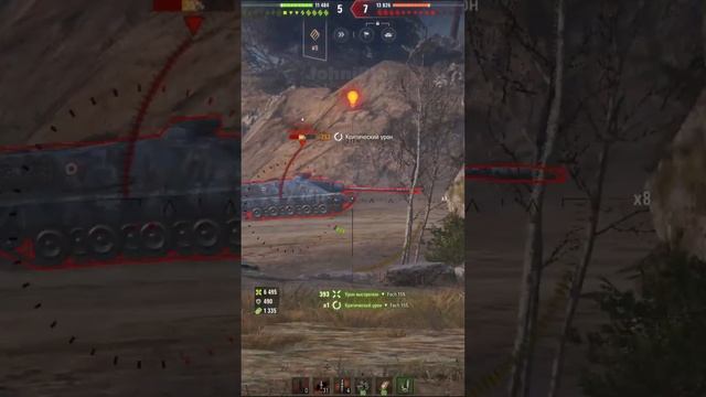 AMX 50b 11k dmg + 8 kills