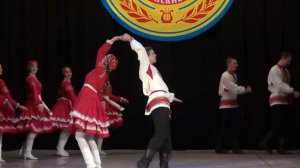 Чувашский танец сельской молодежи