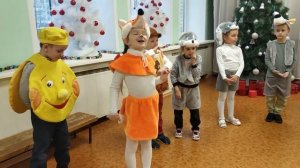 Новогодняя сказка "Колобок-румяный бок" Декабрь, 2023 год