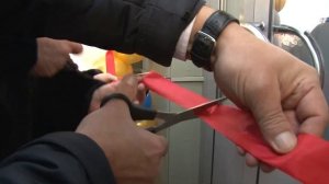 Открытие  нового  фирменного магазина Шарканский трикотаж в с.Шаркан, Удмуртская Республика