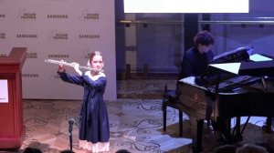 Э.Вила-Лобос - Ария из Бахианы №5 (Юна Гурьянова, флейта, 10 лет)