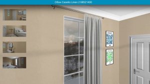 Обои Caselio Linen 2 68521400 в интерьере. визуализация и фото.