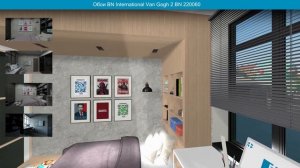 Обои BN International Van Gogh 2 BN 220060 в интерьере. визуализация и фото.