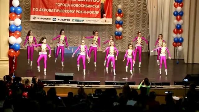 НСК. Акробатический рок-н-ролл. Финал "Формейшен" девушки. 4й заход. 13.5.2017