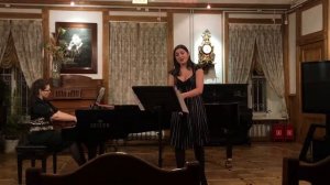 Анастасия Ковалёва " На крыльях чудной песни" Ф.Мендельсон