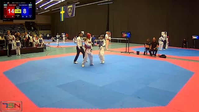 406 Hanna Bjorklund, Kang Jae Taekwondo vs Natalie Aranki, Team One Taekwondo 15 26 смотреть онлайн