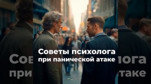 Советы психолога при панической атаке.