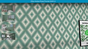 Обои Andrea Rossi Procida 54261-4 в интерьере. визуализация и фото.