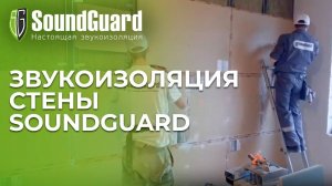 Звукоизоляция стены SoundGuard