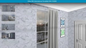Обои BN International Smalltalk BN 219260 в интерьере. визуализация и фото.