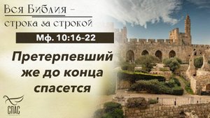 ЕВАНГЕЛИЕ: МФ. 10:16–22